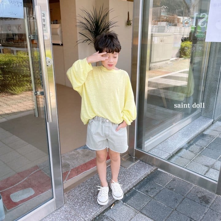 SAINT DOLL - Korean Children Fashion - #Kfashion4kids - Pigment Twill Shorts - 3