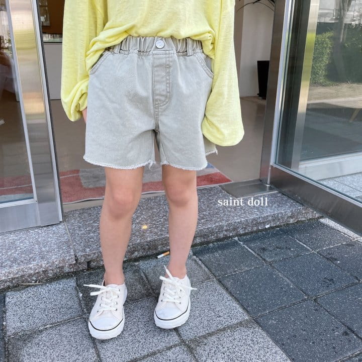 SAINT DOLL - Korean Children Fashion - #Kfashion4kids - Pigment Twill Shorts - 4