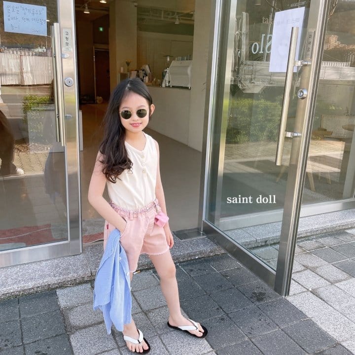 SAINT DOLL - Korean Children Fashion - #Kfashion4kids - Pigment Twill Shorts - 5