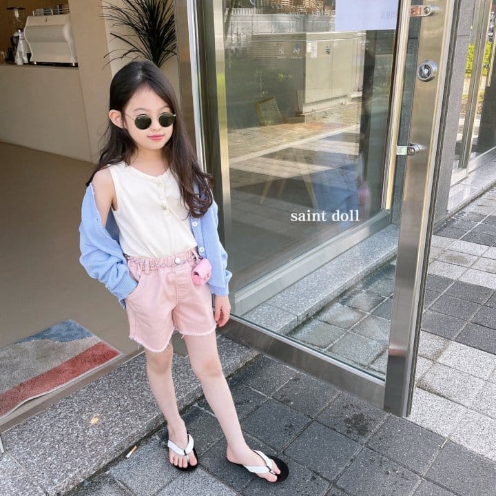 SAINT DOLL - Korean Children Fashion - #Kfashion4kids - Pigment Twill Shorts - 6