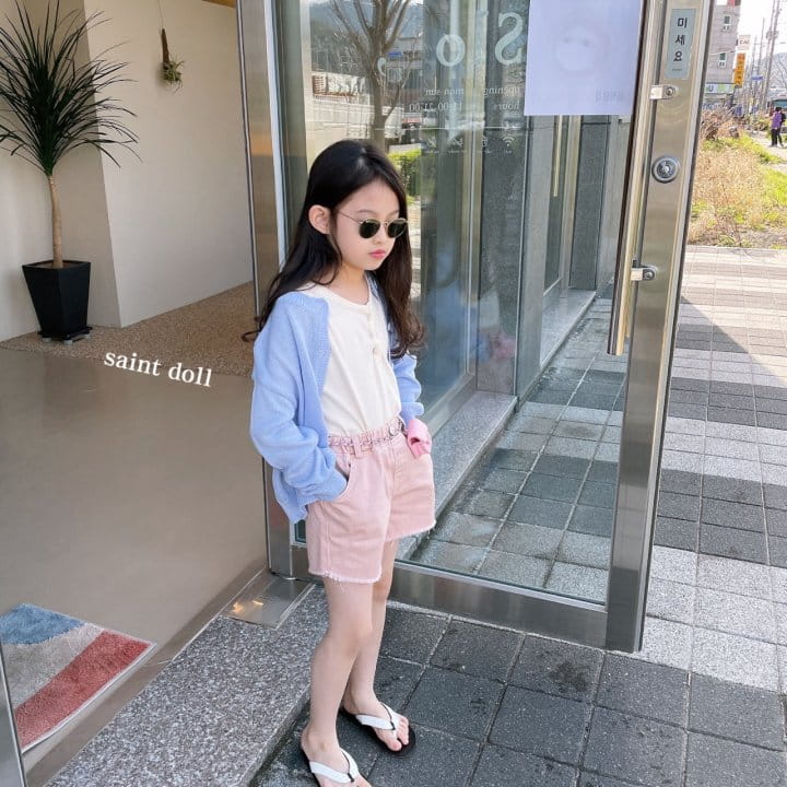 SAINT DOLL - Korean Children Fashion - #Kfashion4kids - Pigment Twill Shorts - 7