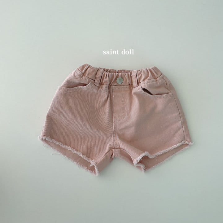 SAINT DOLL - Korean Children Fashion - #Kfashion4kids - Pigment Twill Shorts - 8