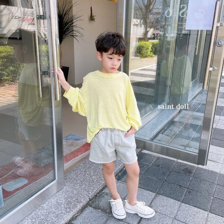 SAINT DOLL - Korean Children Fashion - #Kfashion4kids - Pigment Twill Shorts - 9