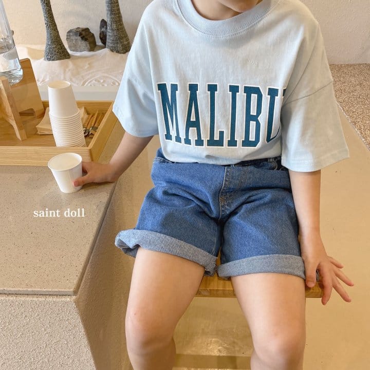SAINT DOLL - Korean Children Fashion - #Kfashion4kids - Shorts Denim Pants - 5