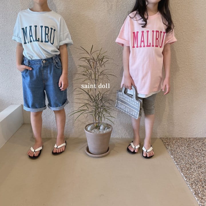 SAINT DOLL - Korean Children Fashion - #Kfashion4kids - Shorts Denim Pants - 6