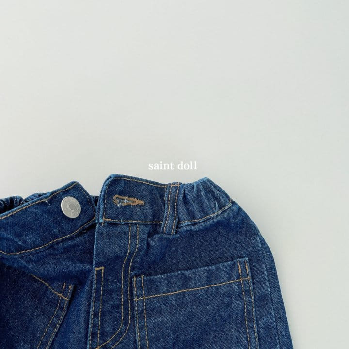 SAINT DOLL - Korean Children Fashion - #Kfashion4kids - Front Pocket Denim Shorts - 8