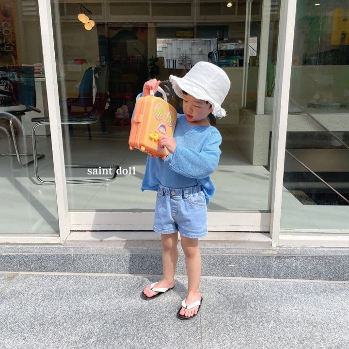 SAINT DOLL - Korean Children Fashion - #Kfashion4kids - Basic Denim Shorts