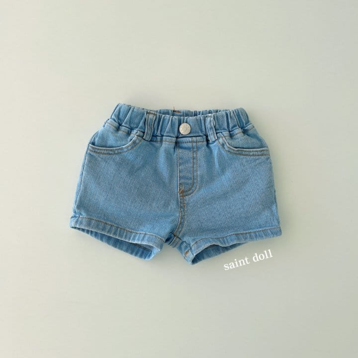 SAINT DOLL - Korean Children Fashion - #Kfashion4kids - Basic Denim Shorts - 11