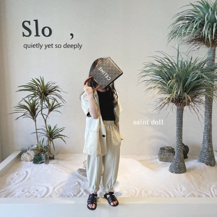 SAINT DOLL - Korean Children Fashion - #Kfashion4kids - Chic Baggy Pants - 4