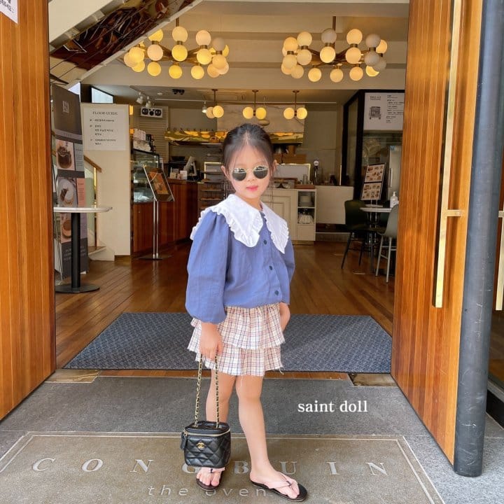 SAINT DOLL - Korean Children Fashion - #Kfashion4kids - Big Collar Cardigan - 11