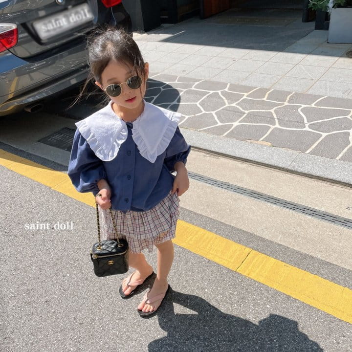 SAINT DOLL - Korean Children Fashion - #Kfashion4kids - Big Collar Cardigan - 3