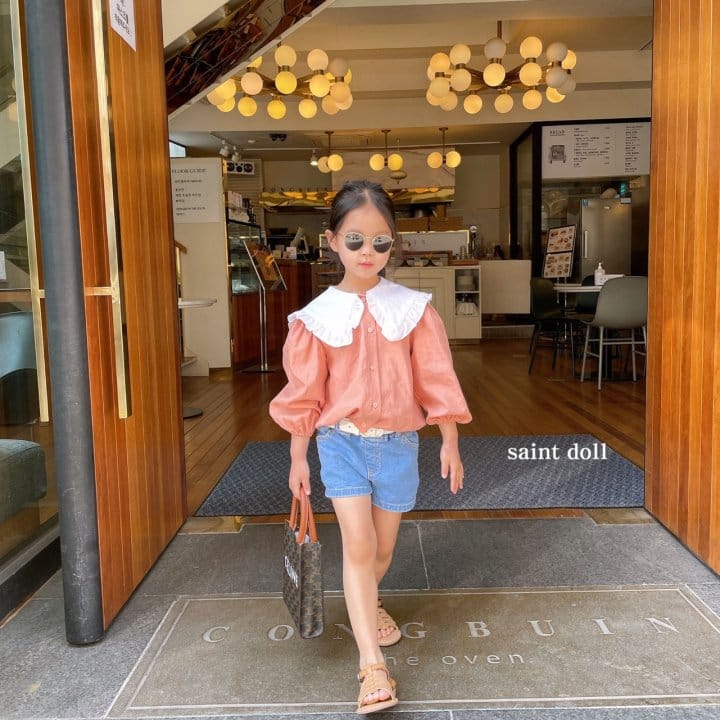 SAINT DOLL - Korean Children Fashion - #Kfashion4kids - Big Collar Cardigan - 8