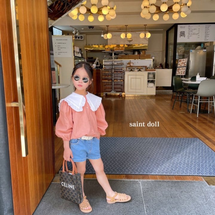 SAINT DOLL - Korean Children Fashion - #Kfashion4kids - Big Collar Cardigan - 9