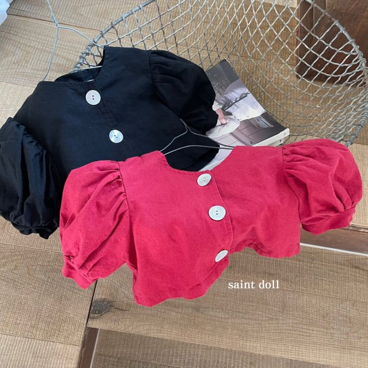 SAINT DOLL - Korean Children Fashion - #Kfashion4kids - Volume Pearl Cardigan - 10