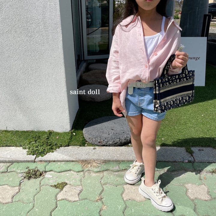 SAINT DOLL - Korean Children Fashion - #Kfashion4kids - Linen Loose Fit Shirt - 7