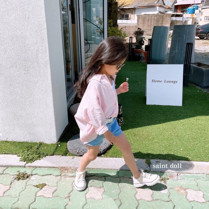 SAINT DOLL - Korean Children Fashion - #Kfashion4kids - Linen Loose Fit Shirt - 9