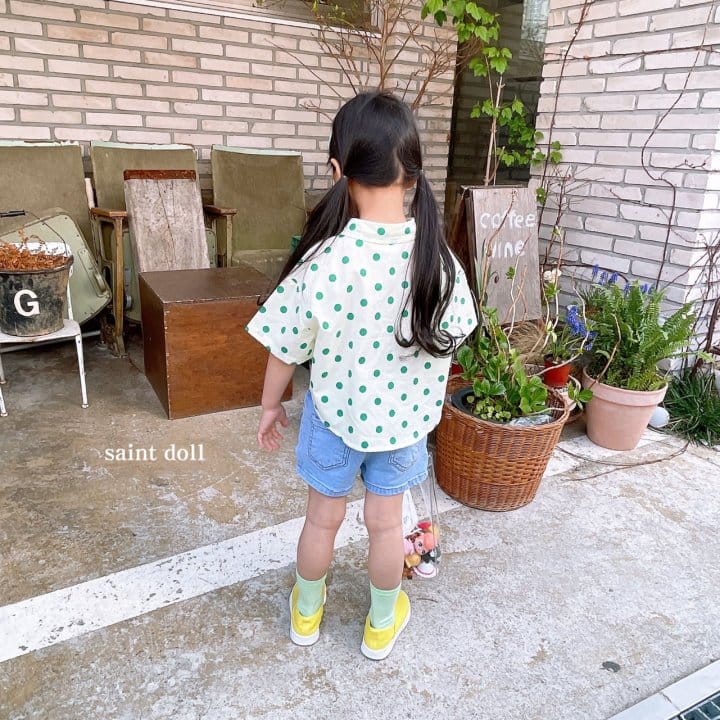 SAINT DOLL - Korean Children Fashion - #Kfashion4kids - Dots Shirt