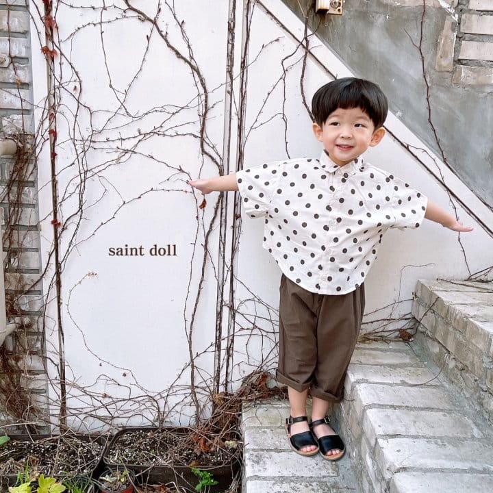 SAINT DOLL - Korean Children Fashion - #Kfashion4kids - Dots Shirt - 3
