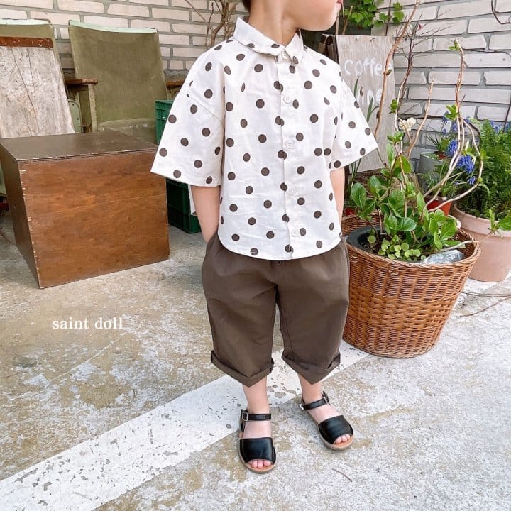 SAINT DOLL - Korean Children Fashion - #Kfashion4kids - Dots Shirt - 5