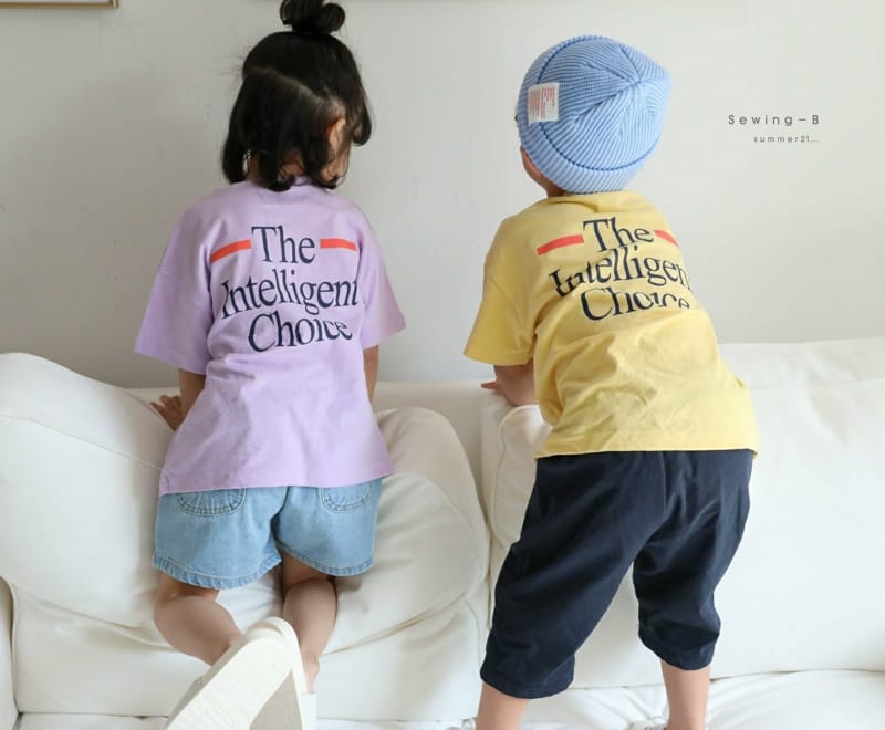 SEWING-B - Korean Children Fashion - #Kfashion4kids - Choice Tee