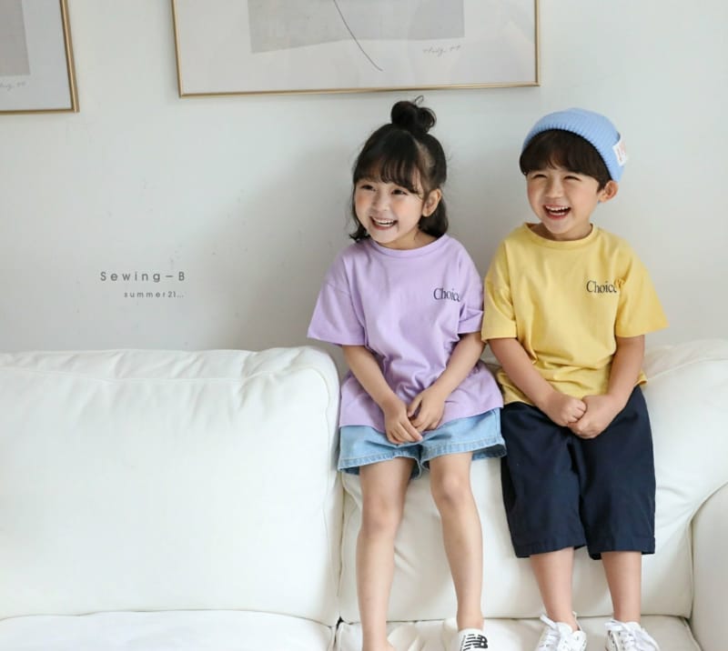 SEWING-B - Korean Children Fashion - #Kfashion4kids - Choice Tee - 11