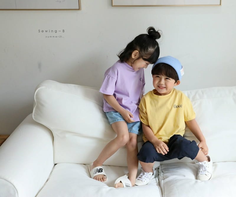SEWING-B - Korean Children Fashion - #Kfashion4kids - Choice Tee - 3