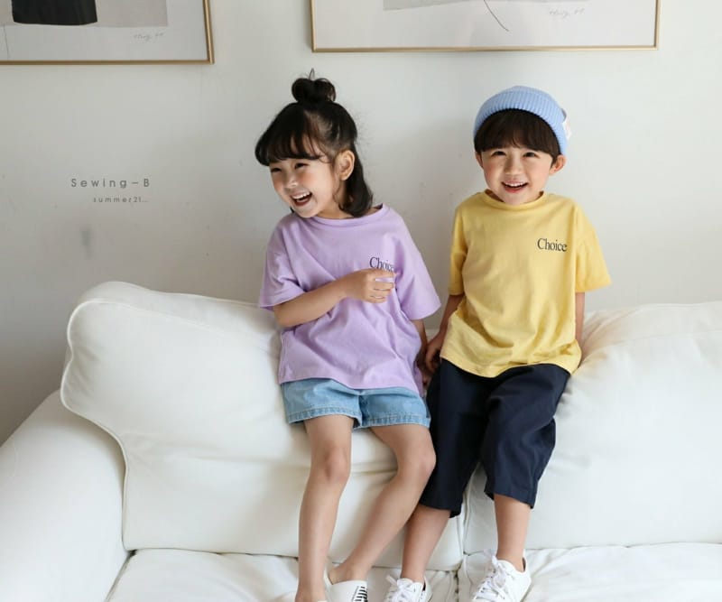 SEWING-B - Korean Children Fashion - #Kfashion4kids - Choice Tee - 5