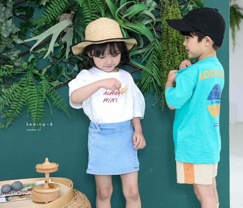 SEWING-B - Korean Children Fashion - #Kfashion4kids - Inner Beauty Long Tee - 12