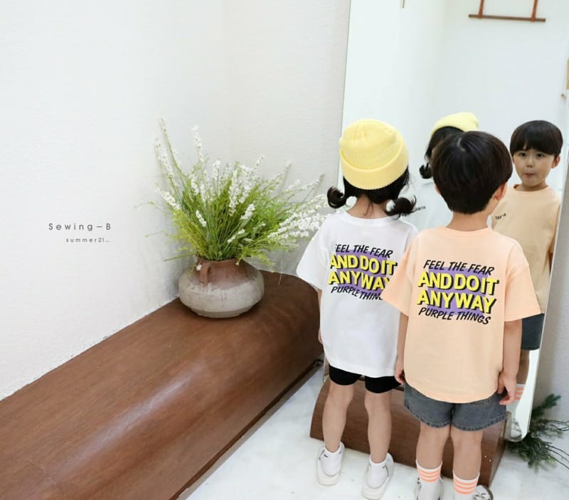 SEWING-B - Korean Children Fashion - #Kfashion4kids - Anyway Tee - 11