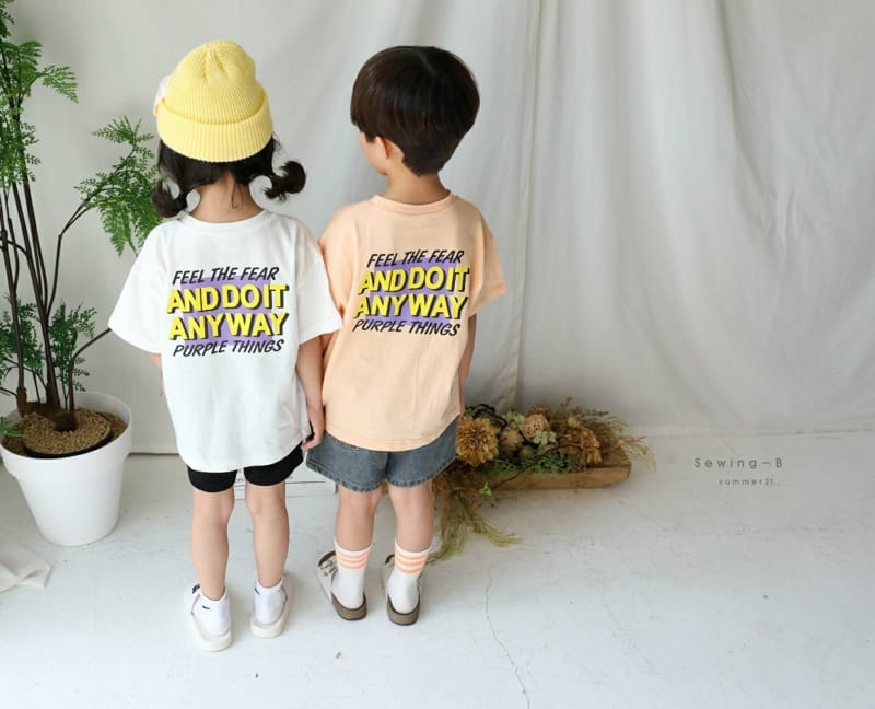 SEWING-B - Korean Children Fashion - #Kfashion4kids - Anyway Tee - 2