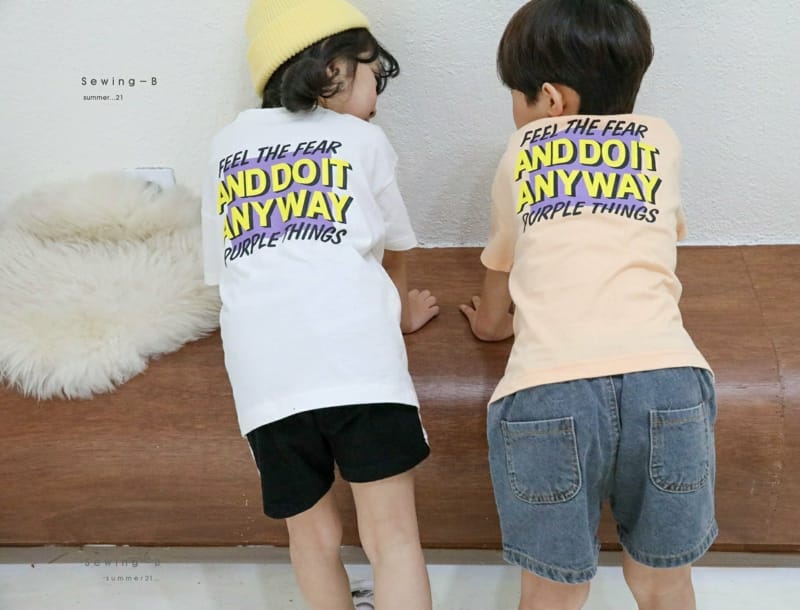 SEWING-B - Korean Children Fashion - #Kfashion4kids - Anyway Tee - 4