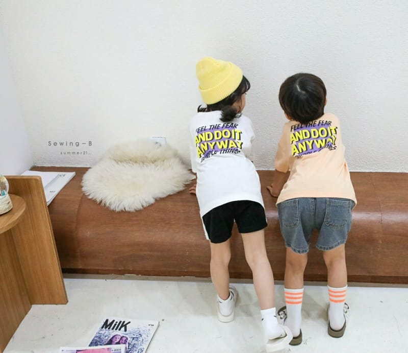 SEWING-B - Korean Children Fashion - #Kfashion4kids - Anyway Tee - 5