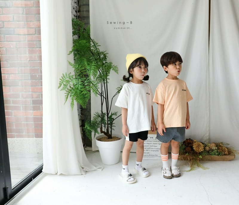 SEWING-B - Korean Children Fashion - #Kfashion4kids - Anyway Tee - 8