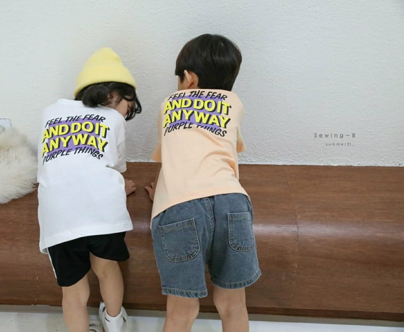 SEWING-B - Korean Children Fashion - #Kfashion4kids - Anyway Tee - 9