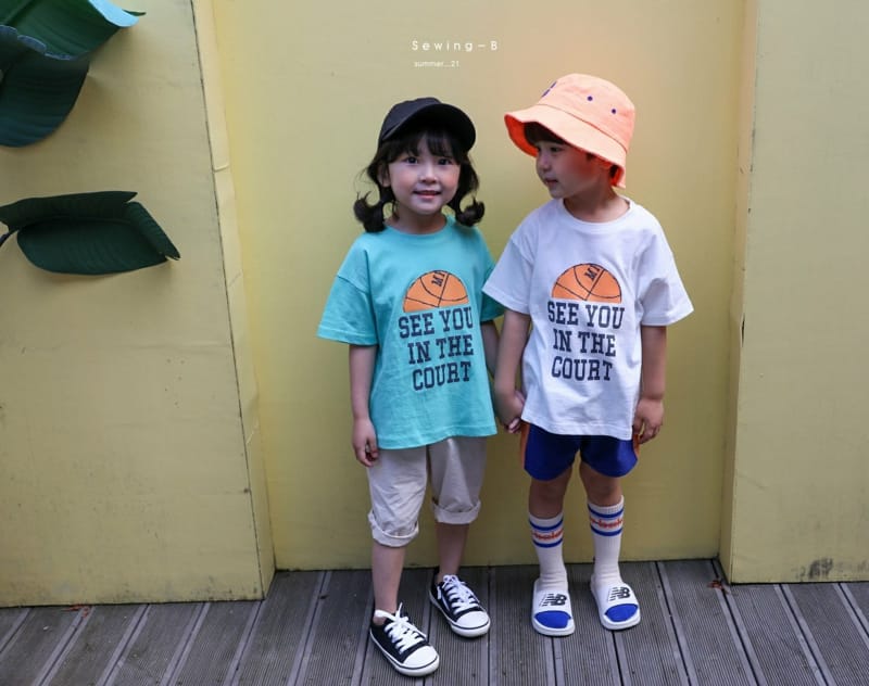 SEWING-B - Korean Children Fashion - #Kfashion4kids - Basket Tee - 7