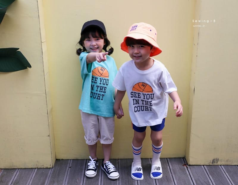 SEWING-B - Korean Children Fashion - #Kfashion4kids - Basket Tee - 8