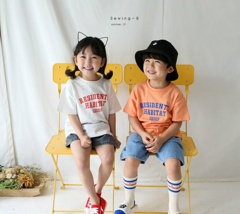 SEWING-B - Korean Children Fashion - #Kfashion4kids - Habitat Tee - 4