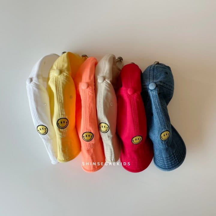 SHINSEAGE KIDS - Korean Children Fashion - #Kfashion4kids - Smile Cap - 10