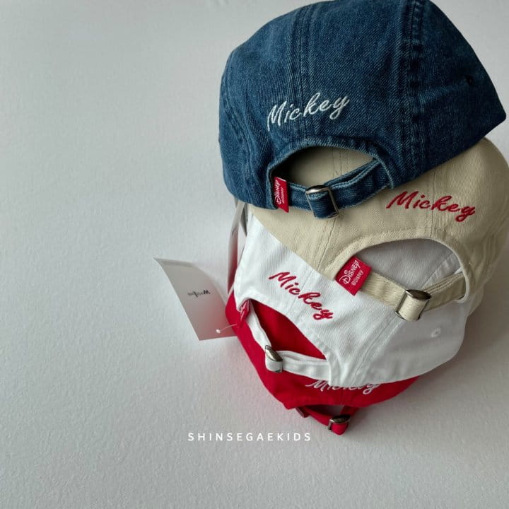 SHINSEAGE KIDS - Korean Children Fashion - #Kfashion4kids - Mickey Camp Cap - 3
