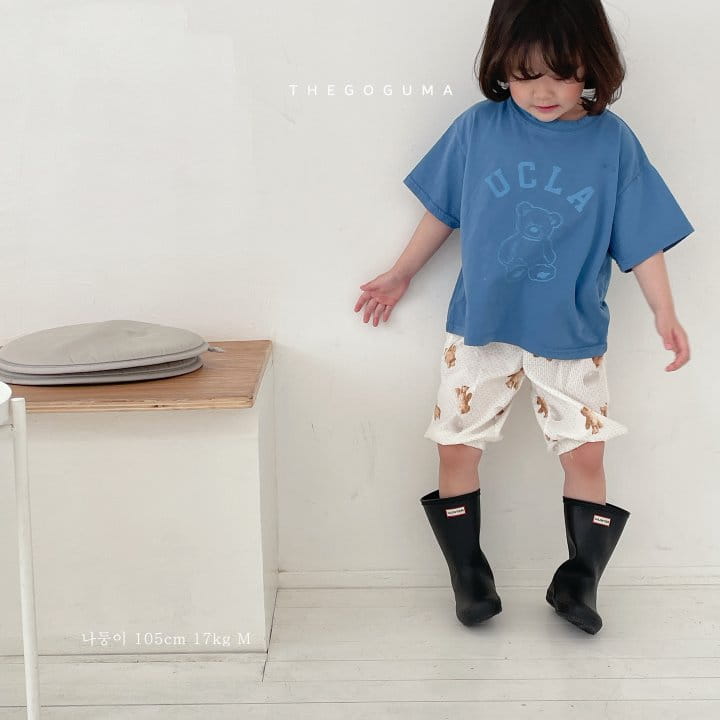 SHINSEAGE KIDS - Korean Children Fashion - #Kfashion4kids - UC Bear Short Sleeves Tee - 10