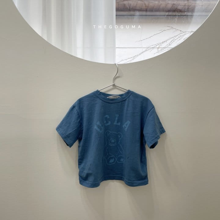 SHINSEAGE KIDS - Korean Children Fashion - #Kfashion4kids - UC Bear Short Sleeves Tee - 3