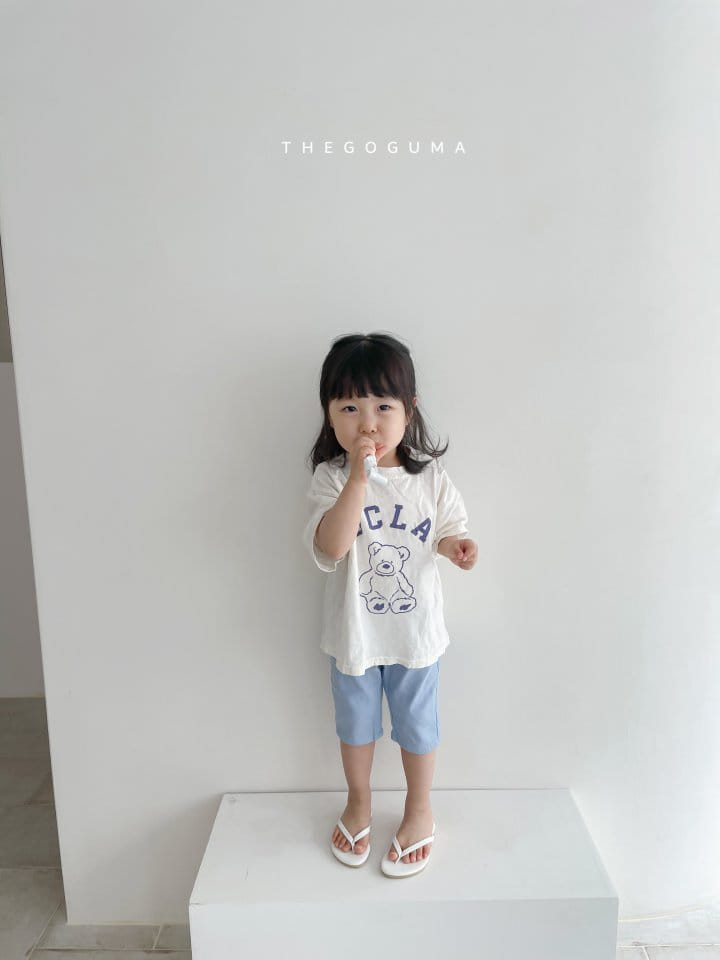 SHINSEAGE KIDS - Korean Children Fashion - #Kfashion4kids - UC Bear Short Sleeves Tee - 7