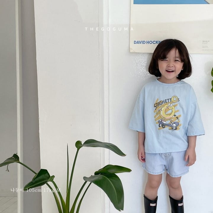 SHINSEAGE KIDS - Korean Children Fashion - #Kfashion4kids - Spaghetti Board Tee