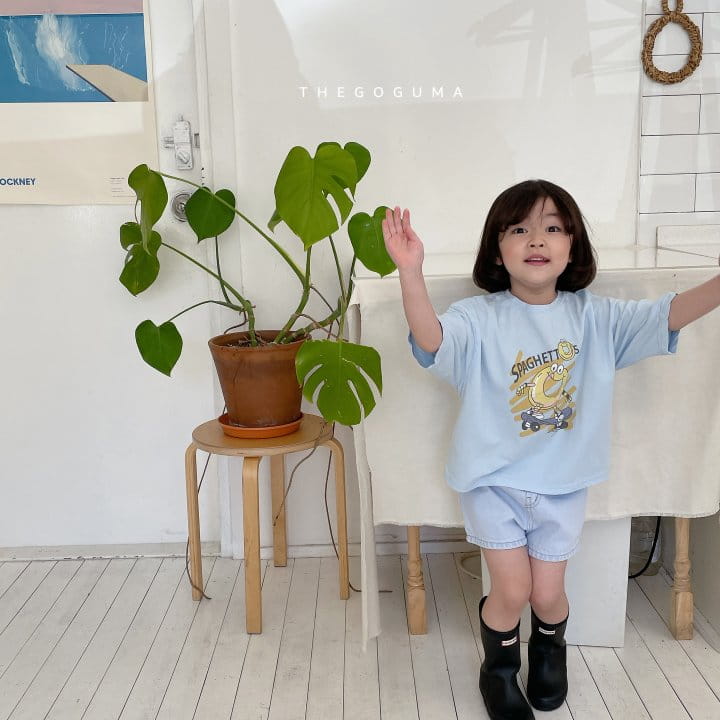 SHINSEAGE KIDS - Korean Children Fashion - #Kfashion4kids - Spaghetti Board Tee - 10