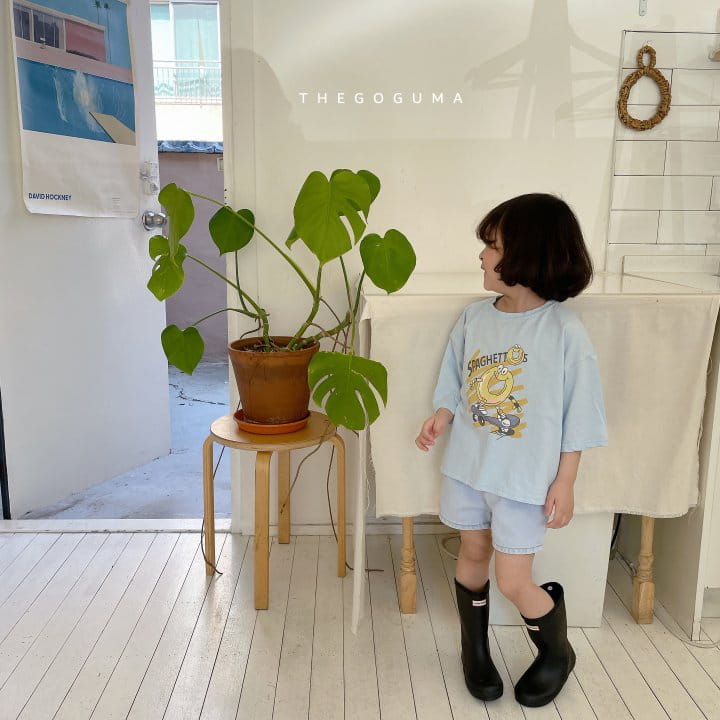 SHINSEAGE KIDS - Korean Children Fashion - #Kfashion4kids - Spaghetti Board Tee - 11