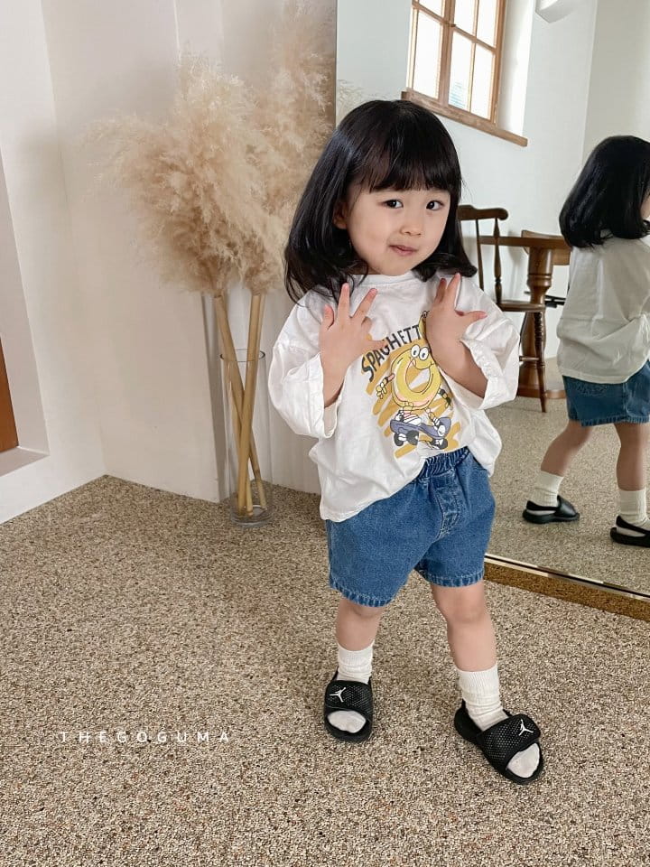 SHINSEAGE KIDS - Korean Children Fashion - #Kfashion4kids - Spaghetti Board Tee - 6