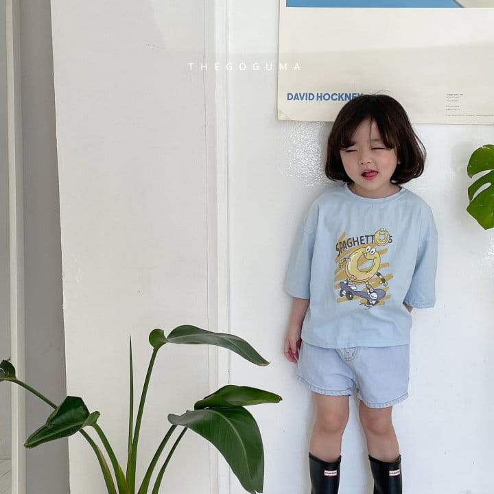 SHINSEAGE KIDS - Korean Children Fashion - #Kfashion4kids - Spaghetti Board Tee - 9