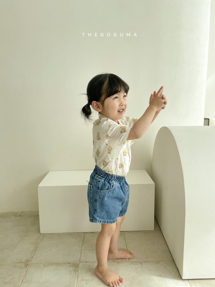 SHINSEAGE KIDS - Korean Children Fashion - #Kfashion4kids - Denim Shorts