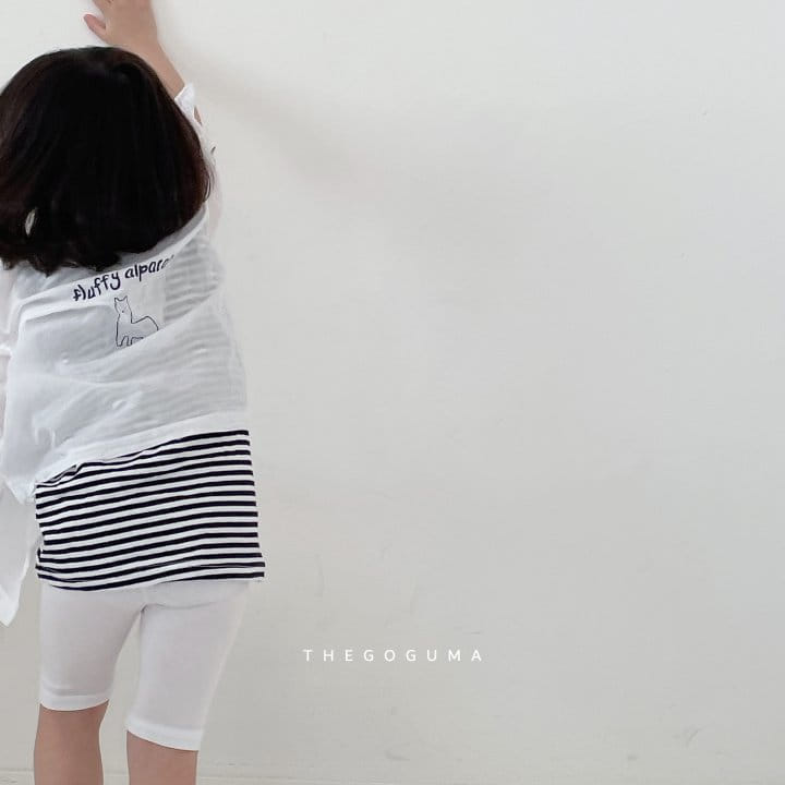 SHINSEAGE KIDS - Korean Children Fashion - #Kfashion4kids - Ice Capri Leggings - 6