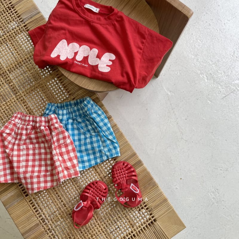 SHINSEAGE KIDS - Korean Children Fashion - #Kfashion4kids - Check Shorts - 3